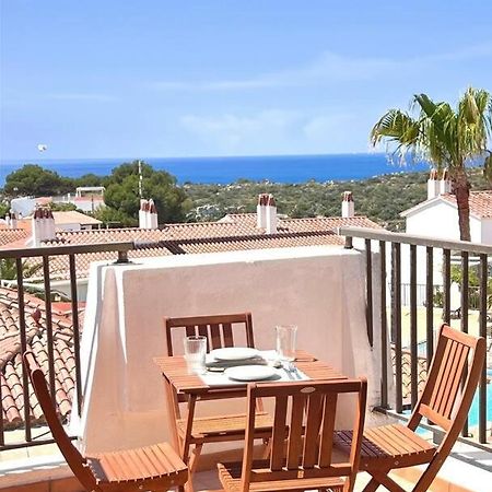 Atico Con Vistas Al Mar Cala Enporter Cala En Porter  Exterior foto
